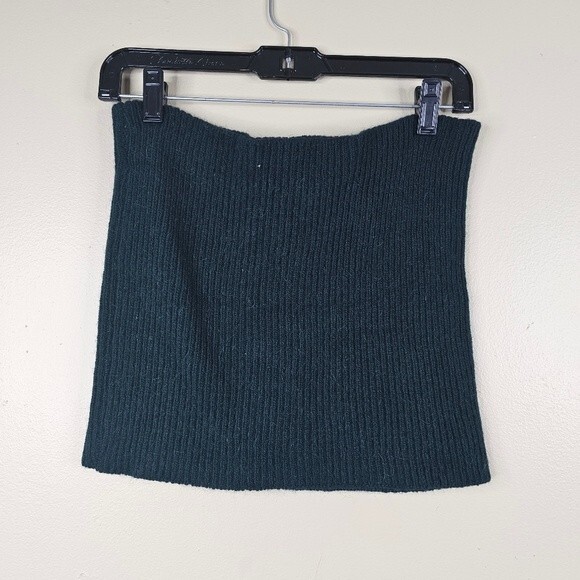 Diary green wool sweater & skirt set size m/l - Picture 6 of 7
